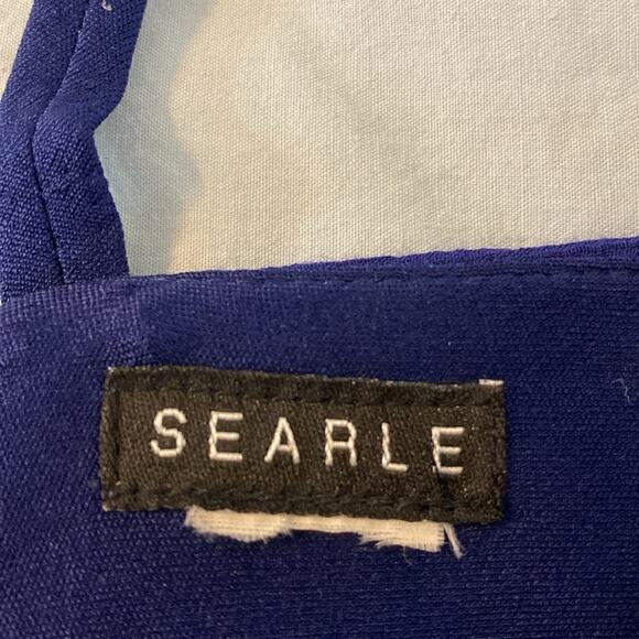 Searle Indigo Blue Fit and Flare Sundress - Picture 3 of 7